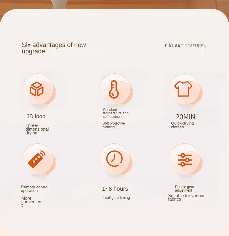 Portable clothes dryer