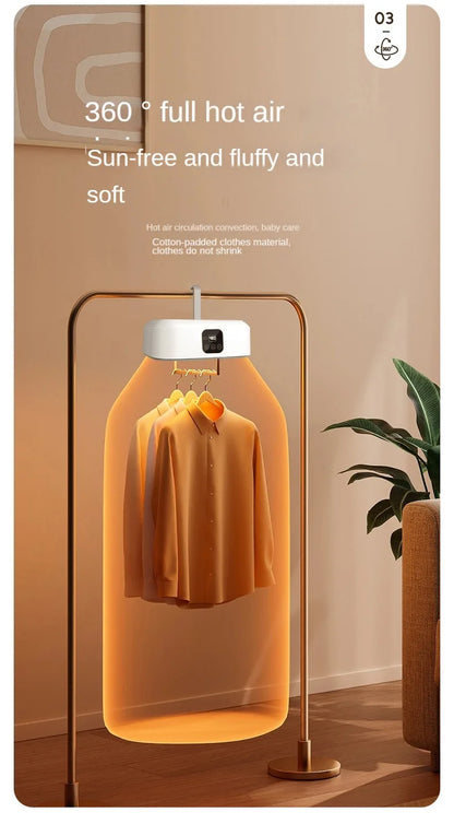 Portable clothes dryer