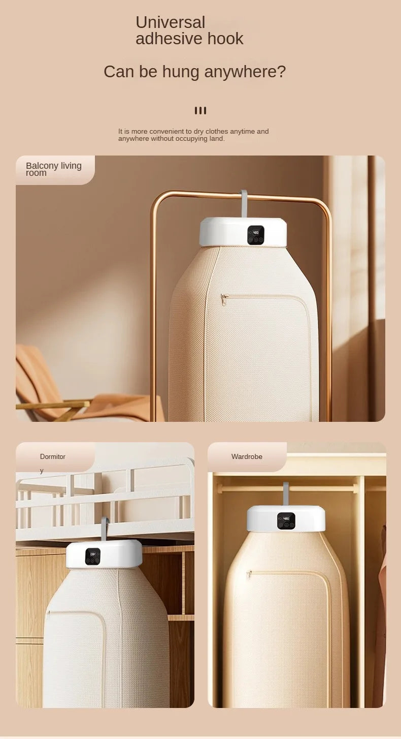 Portable clothes dryer